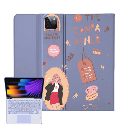 iPad / Android Tab Wireless Keyboard Flipcover - ENFP