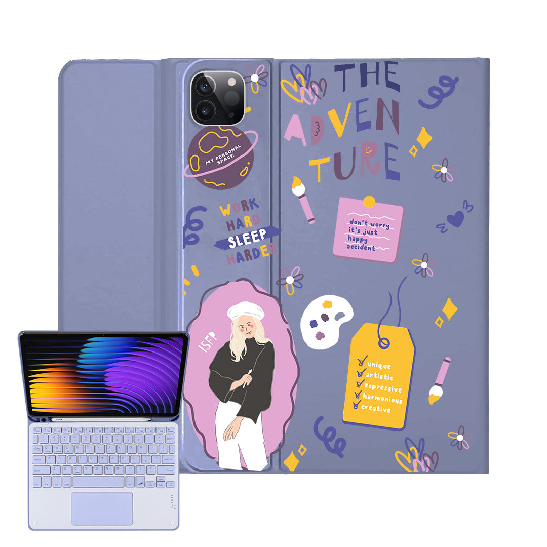 iPad / Android Tab Wireless Keyboard Flipcover - ISFP