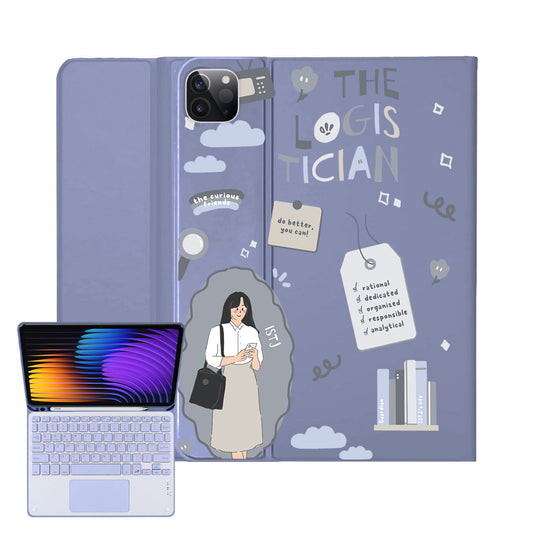 iPad / Android Tab Wireless Keyboard Flipcover - ISTJ