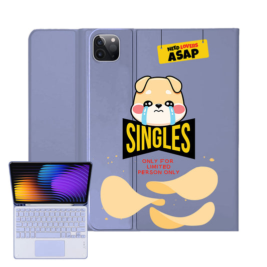 iPad / Android Tab Wireless Keyboard Flipcover - Singles