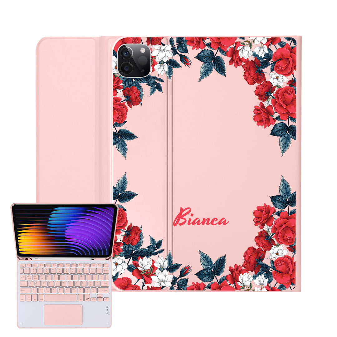 iPad / Android Tab Wireless Keyboard Flipcover - Bianca