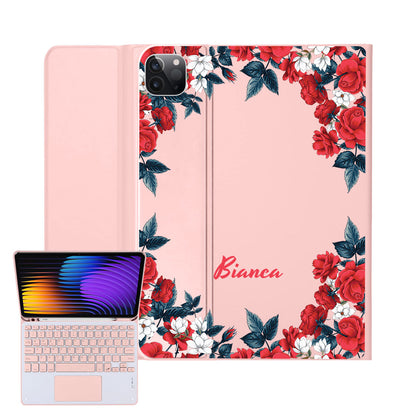 iPad / Android Tab Wireless Keyboard Flipcover - Bianca