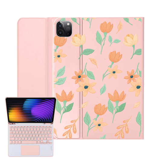 iPad / Android Tab Wireless Keyboard Flipcover - Birth Flower 4.0
