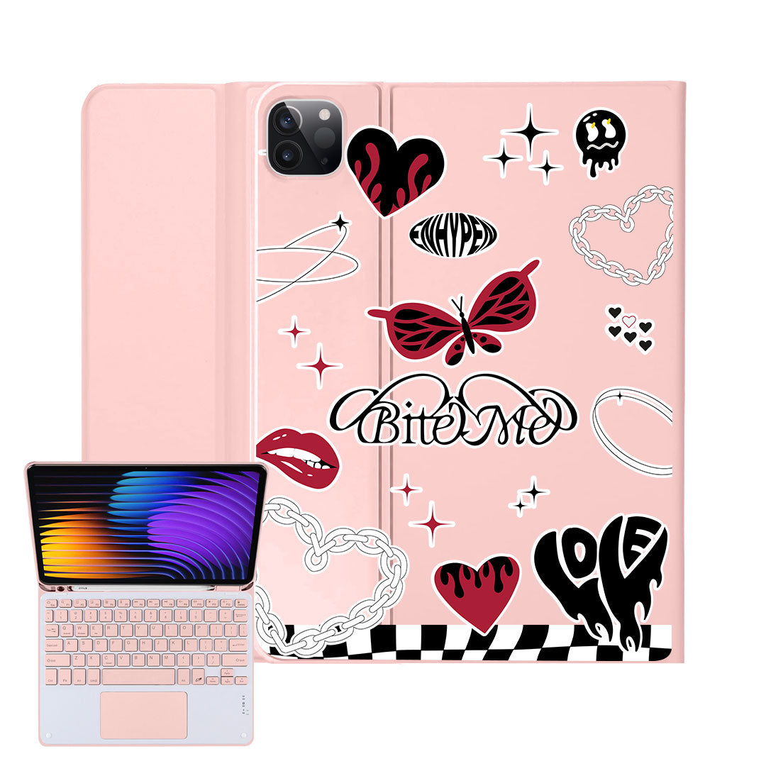 iPad / Android Tab Wireless Keyboard Flipcover - Enhypen Bite Me