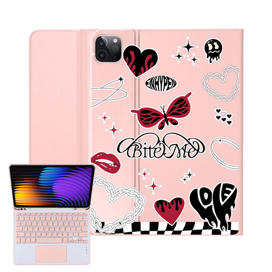 iPad / Android Tab Wireless Keyboard Flipcover - Enhypen Bite Me