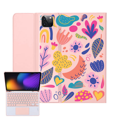 iPad / Android Tab Wireless Keyboard Flipcover - Florals