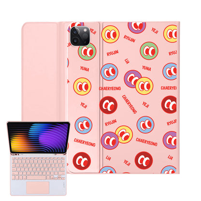 iPad / Android Tab Wireless Keyboard Flipcover - ITZY Monogram