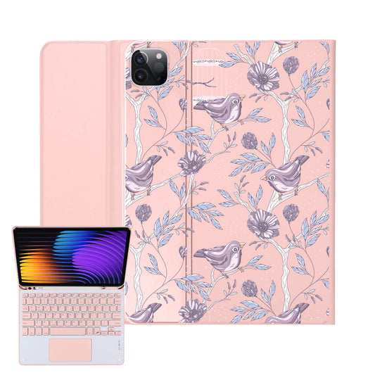 iPad / Android Tab Wireless Keyboard Flipcover - Lovebird 15.0