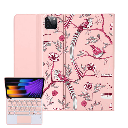 iPad / Android Tab Wireless Keyboard Flipcover - Lovebird 6.0