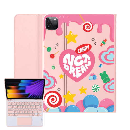 iPad / Android Tab Wireless Keyboard Flipcover - NCT Dream Candy 1.0