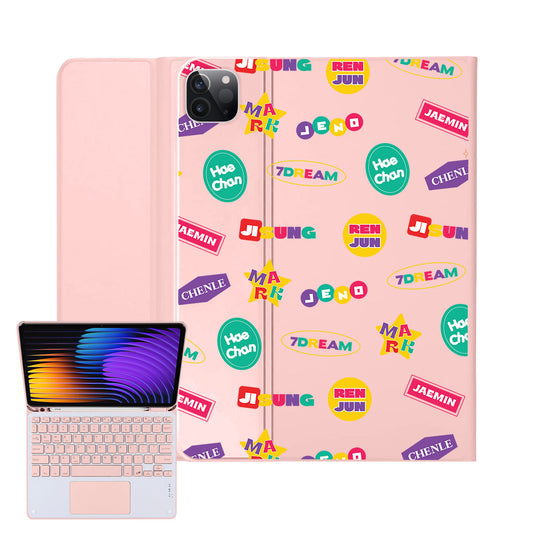 iPad / Android Tab Wireless Keyboard Flipcover - NCT Dream 7 Dream