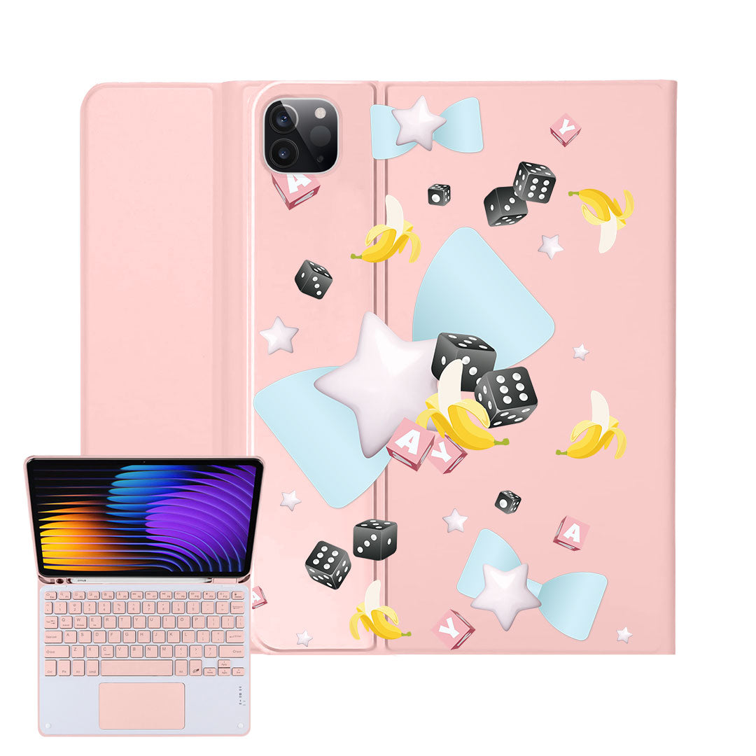 iPad / Android Tab Wireless Keyboard Flipcover - Perfect