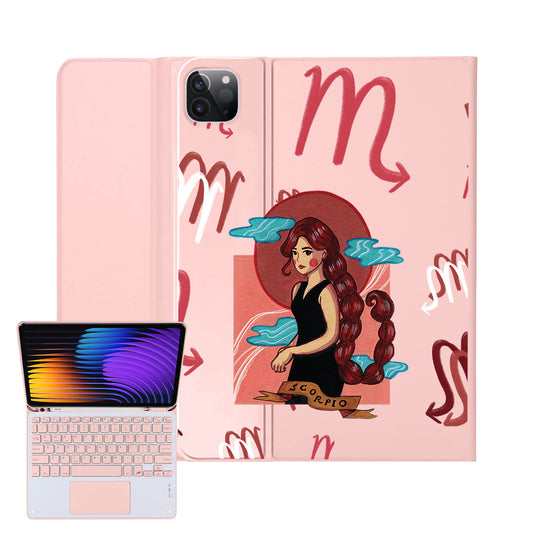 iPad / Android Tab Wireless Keyboard Flipcover - Scorpio