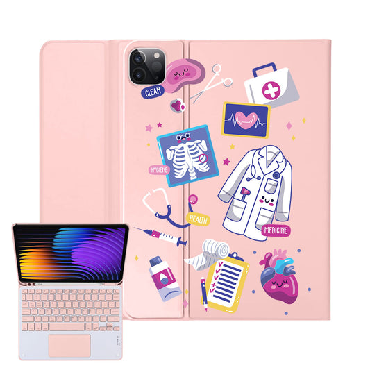 iPad / Android Tab Wireless Keyboard Flipcover - Doctor