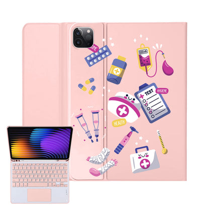 iPad / Android Tab Wireless Keyboard Flipcover - Nurse