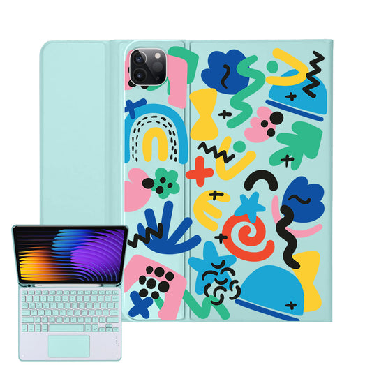iPad / Android Tab Wireless Keyboard Flipcover - Celestial 2.0