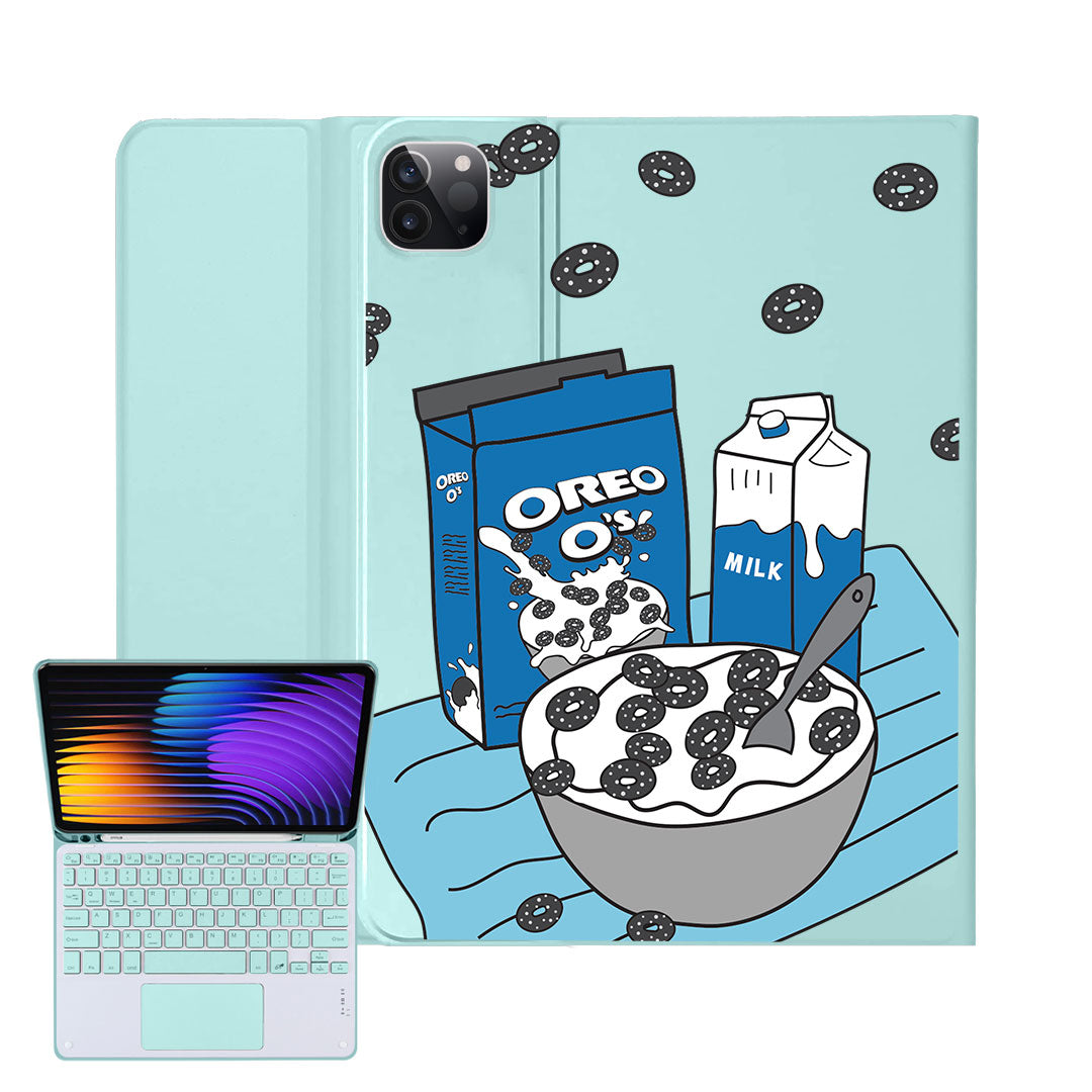 iPad / Android Tab Wireless Keyboard Flipcover - Cereal-O