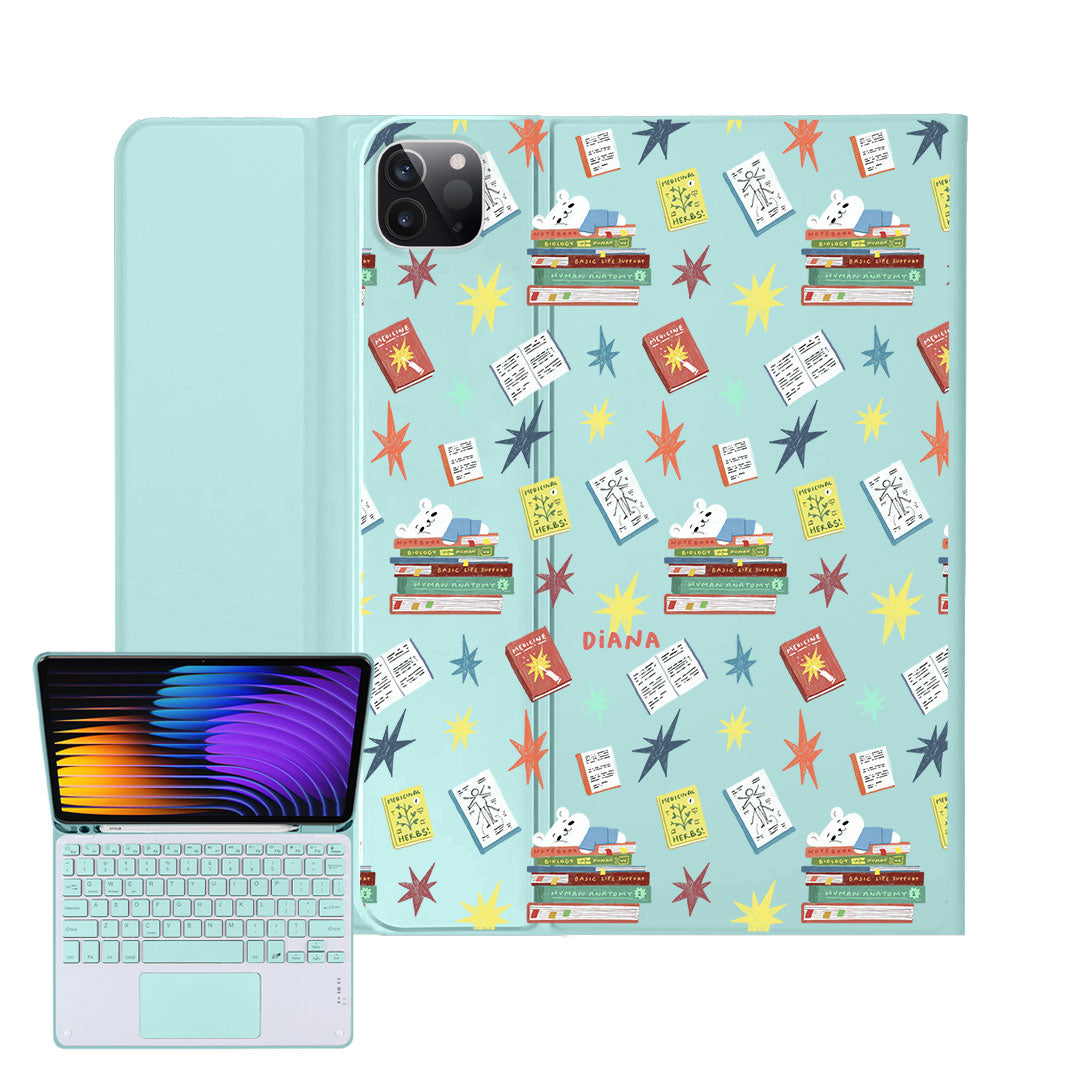 iPad / Android Tab Wireless Keyboard Flipcover - Let Me Sleep