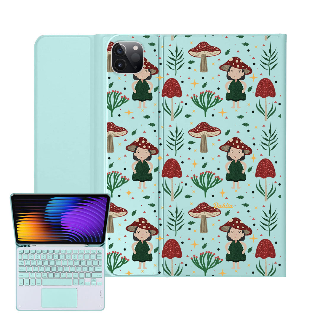 iPad / Android Tab Wireless Keyboard Flipcover - Lost in the Forest 2.0
