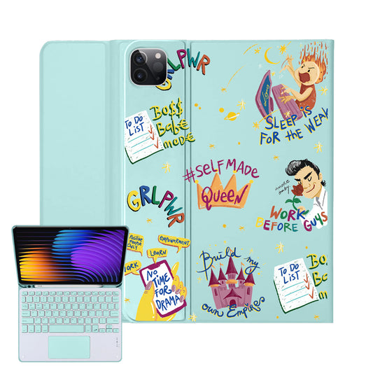 iPad / Android Tab Wireless Keyboard Flipcover - Ambitch 2.0