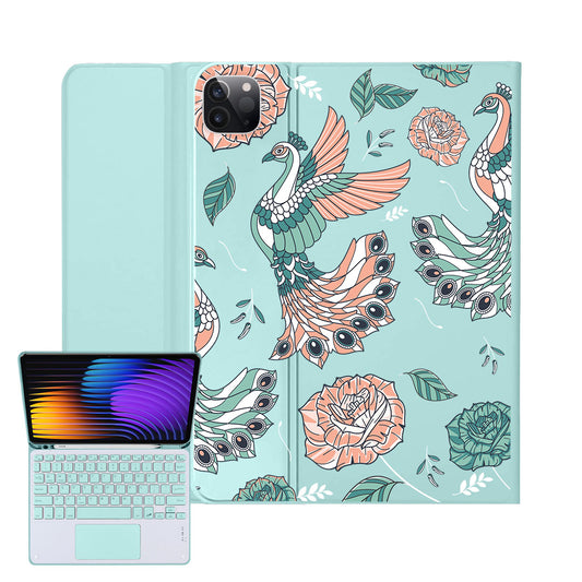 iPad / Android Tab Wireless Keyboard Flipcover - Bird of Paradise 3.0