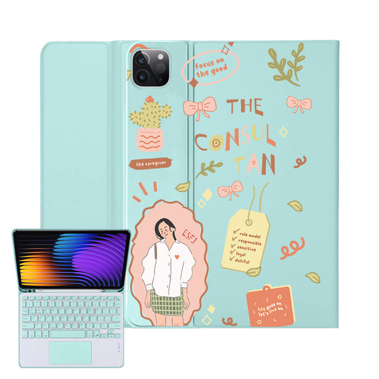 iPad / Android Tab Wireless Keyboard Flipcover - ESFJ