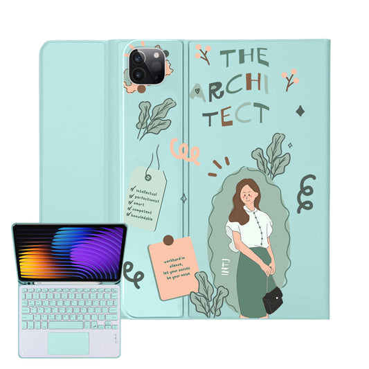 iPad / Android Tab Wireless Keyboard Flipcover - INTJ