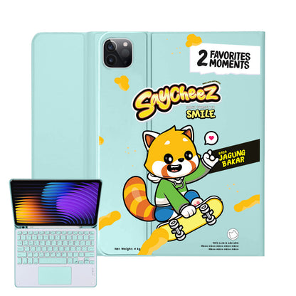iPad / Android Tab Wireless Keyboard Flipcover - Saycheez