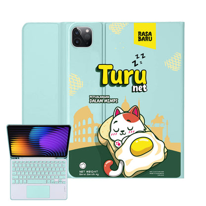 iPad / Android Tab Wireless Keyboard Flipcover - Turu