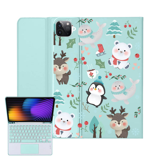 iPad / Android Tab Wireless Keyboard Flipcover - Winter