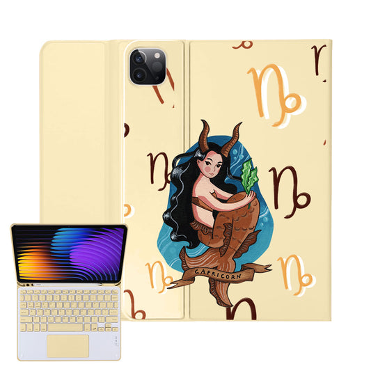 iPad / Android Tab Wireless Keyboard Flipcover - Capricorn