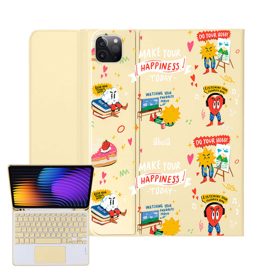 iPad / Android Tab Wireless Keyboard Flipcover - Selfless Love 1.0