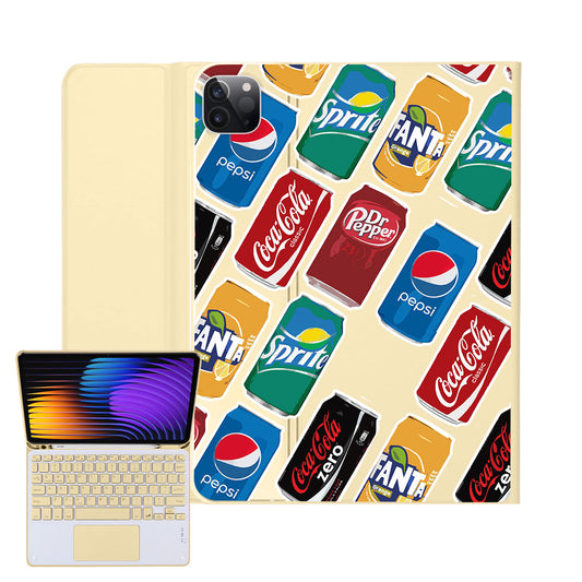 iPad / Android Tab Wireless Keyboard Flipcover - Sodapop