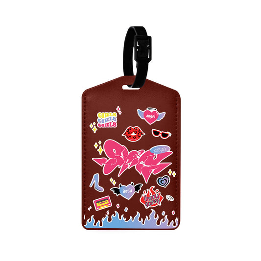 Vegan Leather Bag Tag - Aespa Spicy