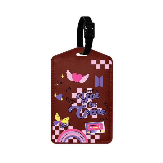 Vegan Leather Bag Tag - BTS Yet to Come