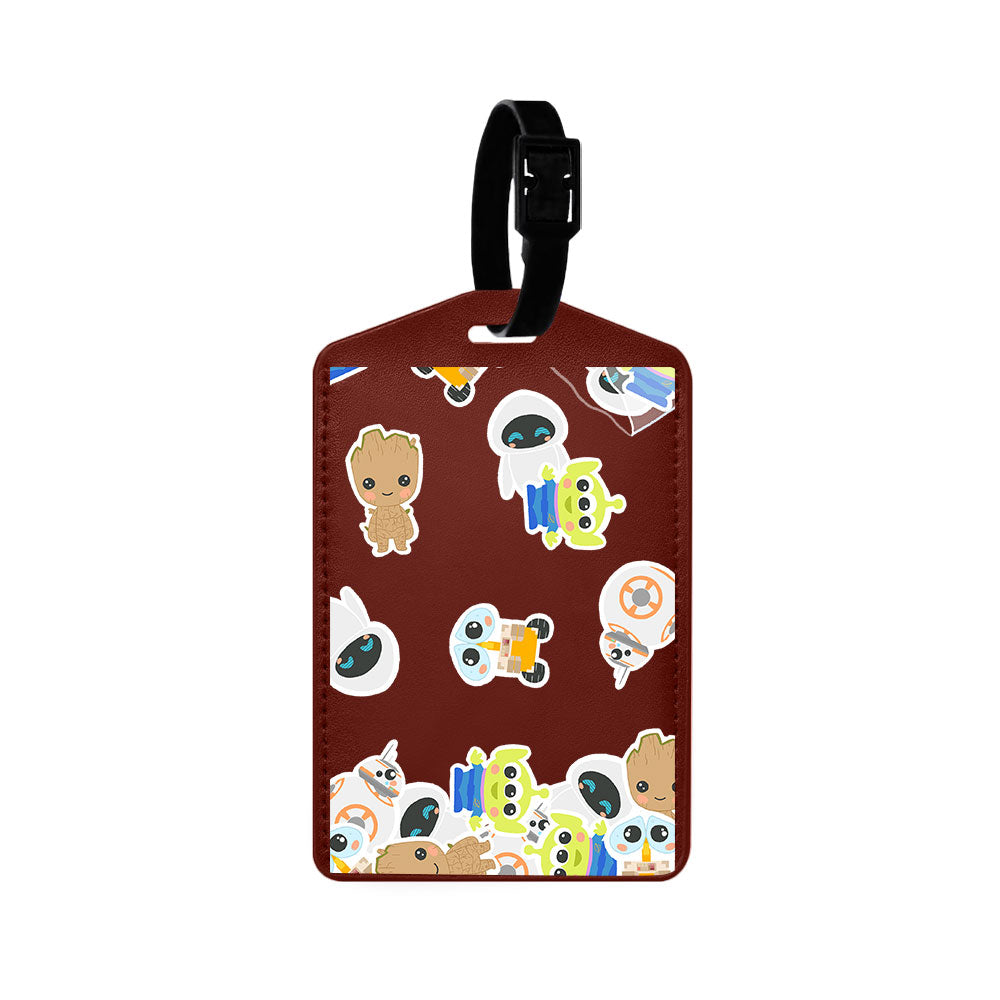 Vegan Leather Bag Tag - Buddy Space