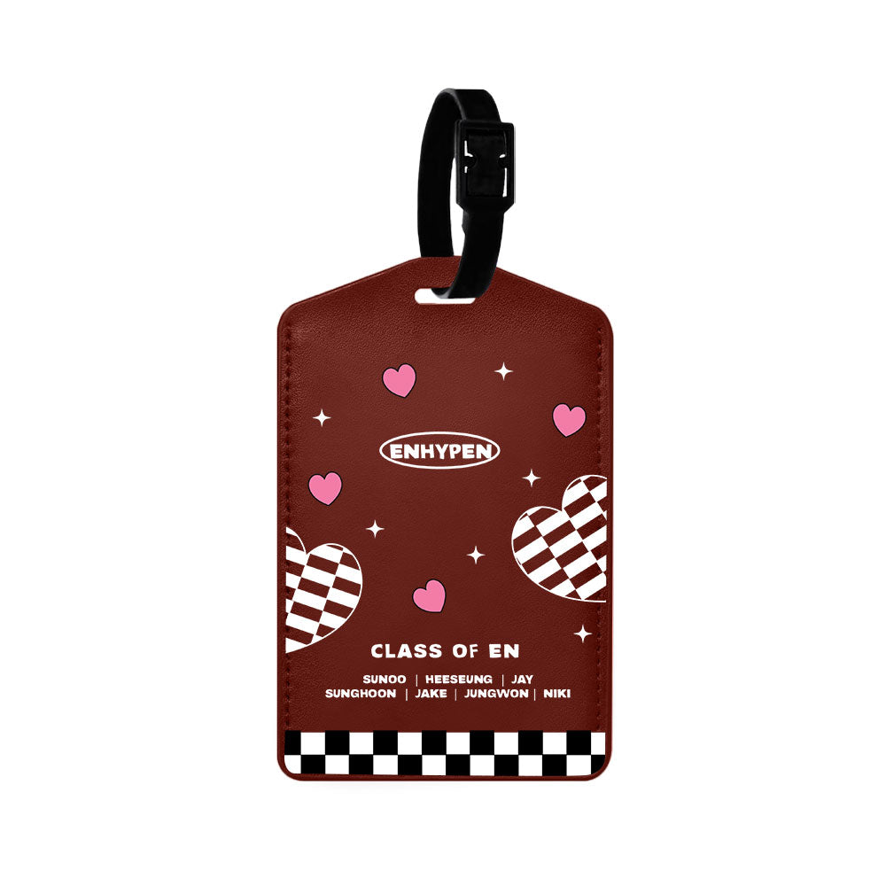 Vegan Leather Bag Tag - Class of Enhypen