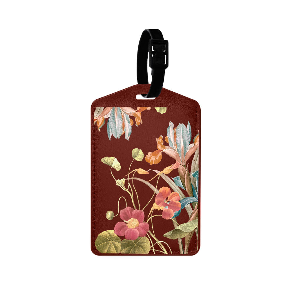 Vegan Leather Bag Tag - Caroline