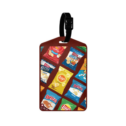 Vegan Leather Bag Tag - Crisps