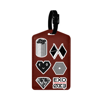 Vegan Leather Bag Tag - EXO Sticker Pack