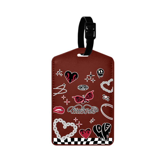 Vegan Leather Bag Tag - Enhypen Bit Me