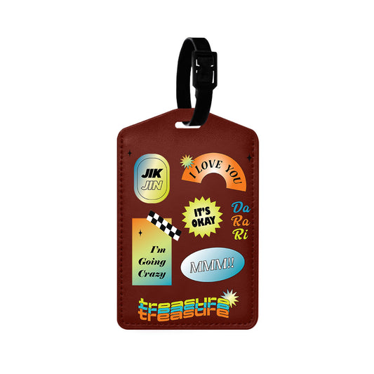 Vegan Leather Bag Tag - Hello Treasure