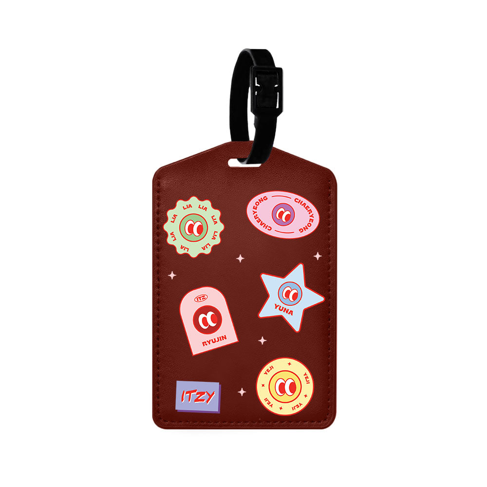 Vegan Leather Bag Tag - ITZY Sticker Pack