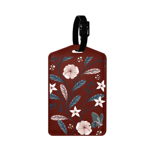 Vegan Leather Bag Tag - Ivy