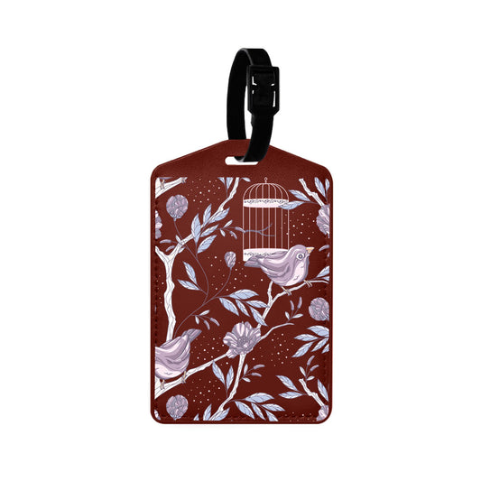 Vegan Leather Bag Tag - Lovebird 15.0