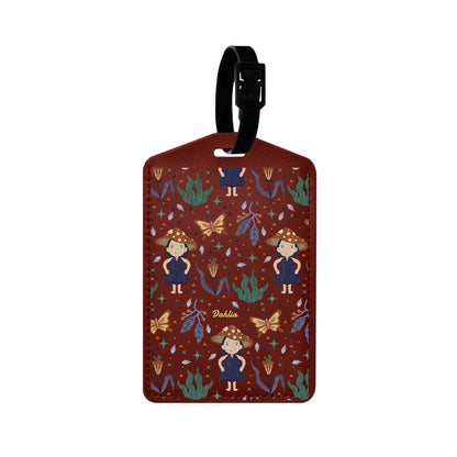 Vegan Leather Bag Tag - Lost in the Forest 1.0