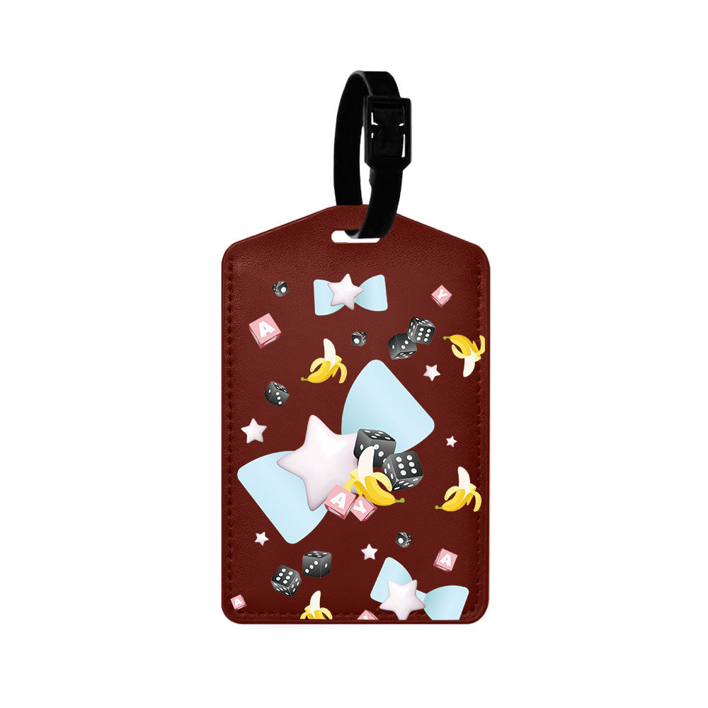 Vegan Leather Bag Tag - Perfect