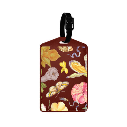 Vegan Leather Bag Tag - Sunny