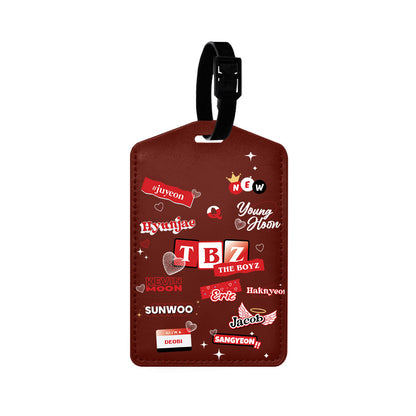 Vegan Leather Bag Tag - The Boyz Members