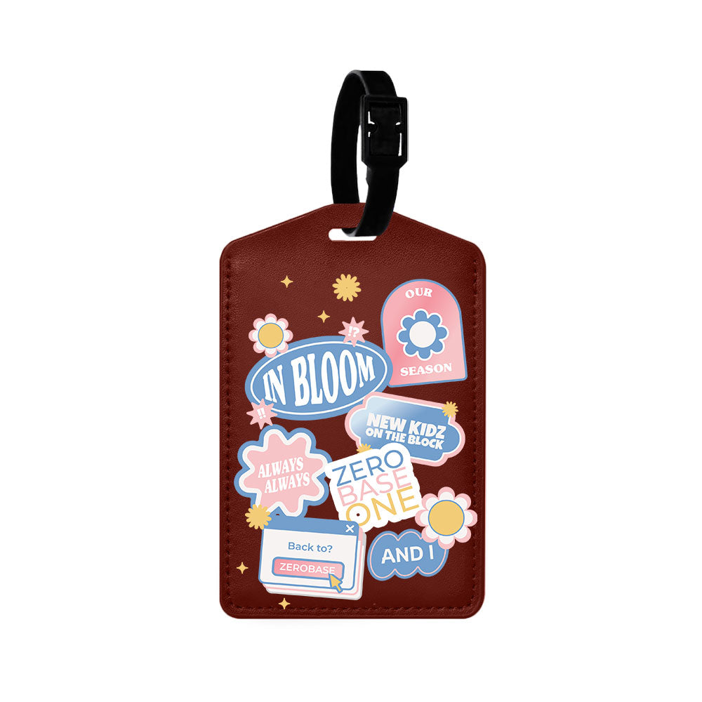 Vegan Leather Bag Tag - Zerobaseone Song Sticker Pack